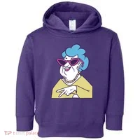 Cool Grandma Peace Sign Toddler Hoodie thumb 0