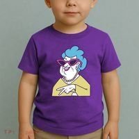 Cool Grandma Peace Sign Toddler T-Shirt thumb 2