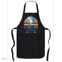 Cool Grandpa Shark Doo Doo Doo Apron thumb 0