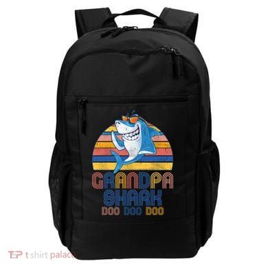 Cool Grandpa Shark Doo Doo Doo Backpack