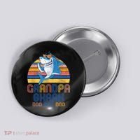 Cool Grandpa Shark Doo Doo Doo Button thumb 0