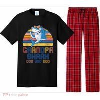 Cool Grandpa Shark Doo Doo Doo Pajama Set thumb 0