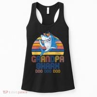Cool Grandpa Shark Doo Doo Doo Women's Tank Top thumb 0