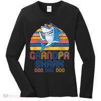 Cool Grandpa Shark Doo Doo Doo Women's Long Sleeve Shirt thumb 0
