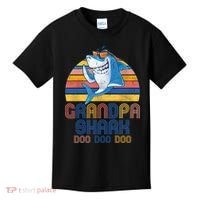 Cool Grandpa Shark Doo Doo Doo Kids T-Shirt thumb 0