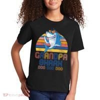 Cool Grandpa Shark Doo Doo Doo Kids T-Shirt thumb 2