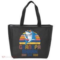 Cool Grandpa Shark Doo Doo Doo Tote Bag thumb 0