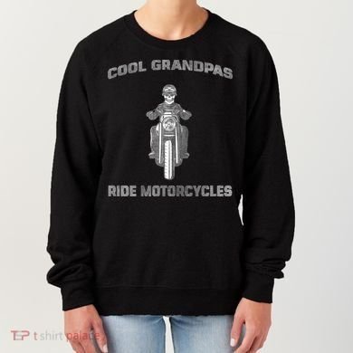 Cool Grandpas Ride Motorcycles Women's Sweatshirt