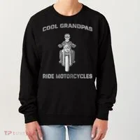 Cool Grandpas Ride Motorcycles Women's Sweatshirt thumb 0