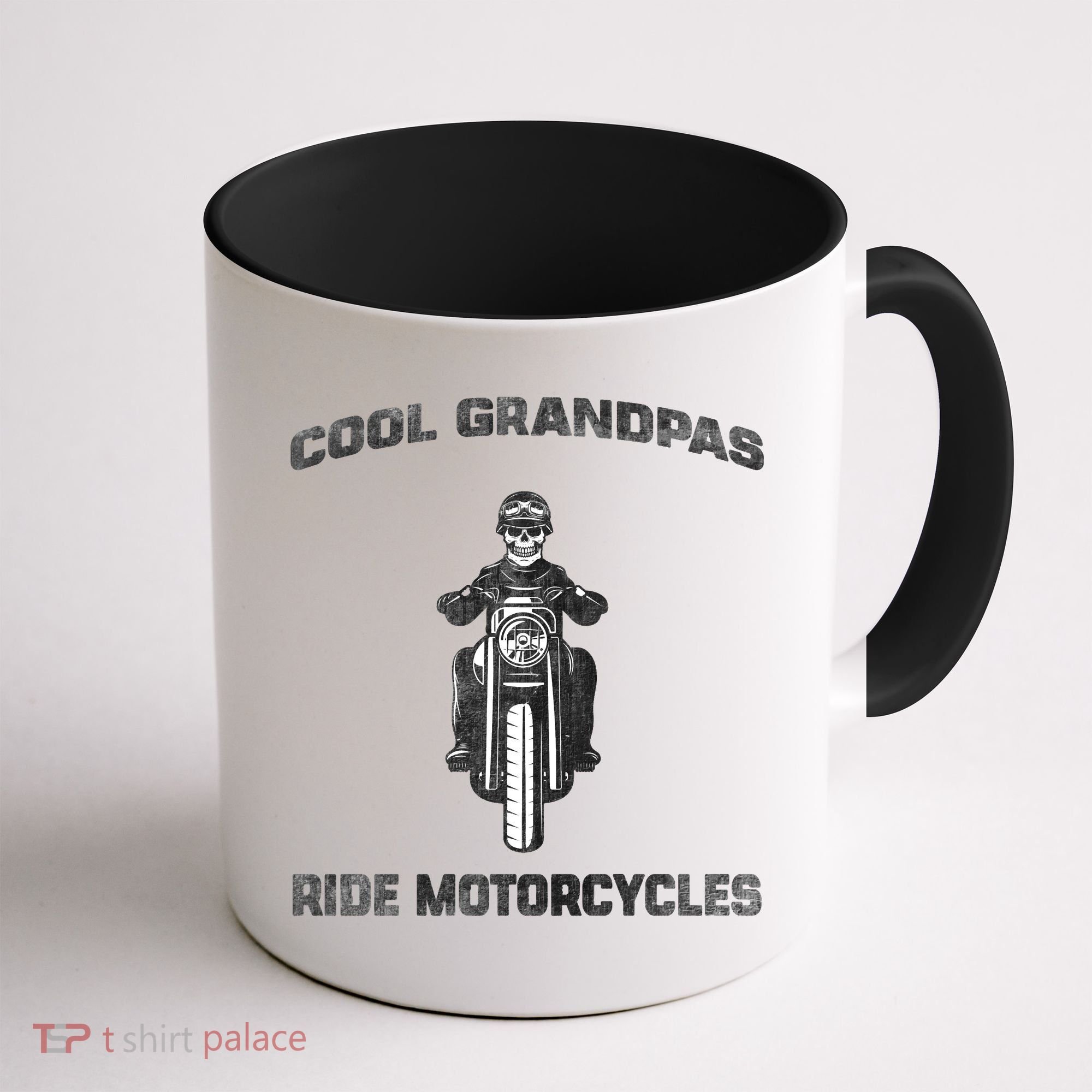 Cool Grandpas Ride Motorcycles Coffee Mug