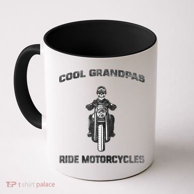 Cool Grandpas Ride Motorcycles Coffee Mug
