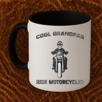 Cool Grandpas Ride Motorcycles Coffee Mug thumb 2