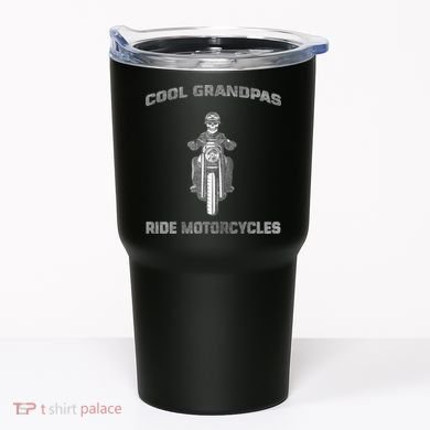 Cool Grandpas Ride Motorcycles Tumbler