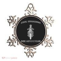 Cool Grandpas Ride Motorcycles Ornament thumb 0