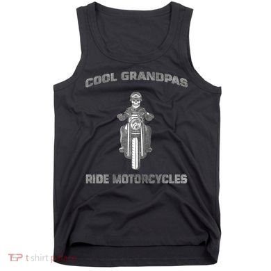 Cool Grandpas Ride Motorcycles Tank Top