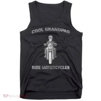 Cool Grandpas Ride Motorcycles Tank Top thumb 0