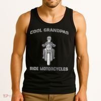 Cool Grandpas Ride Motorcycles Tank Top thumb 3