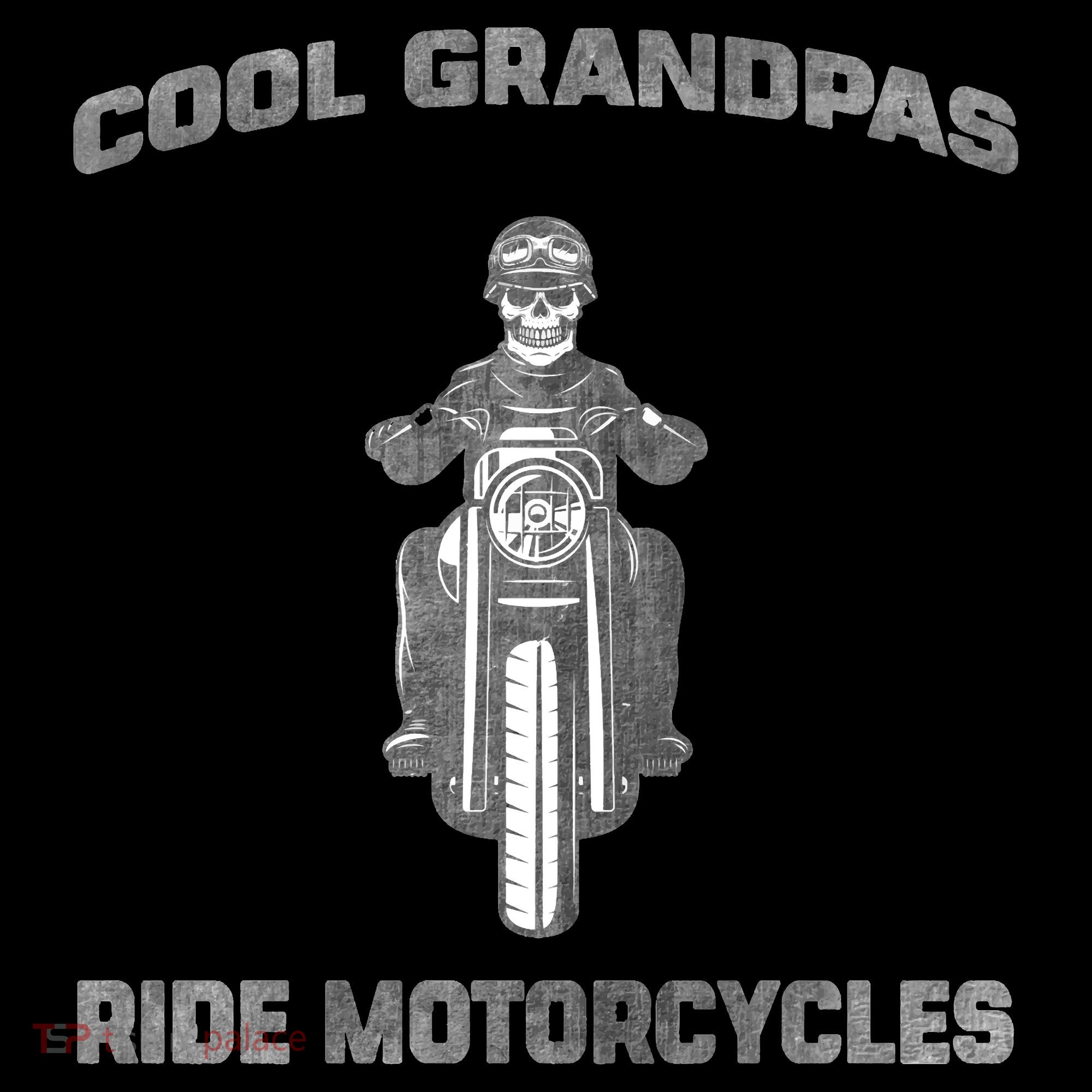 Cool Grandpas Ride Motorcycles Tank Top