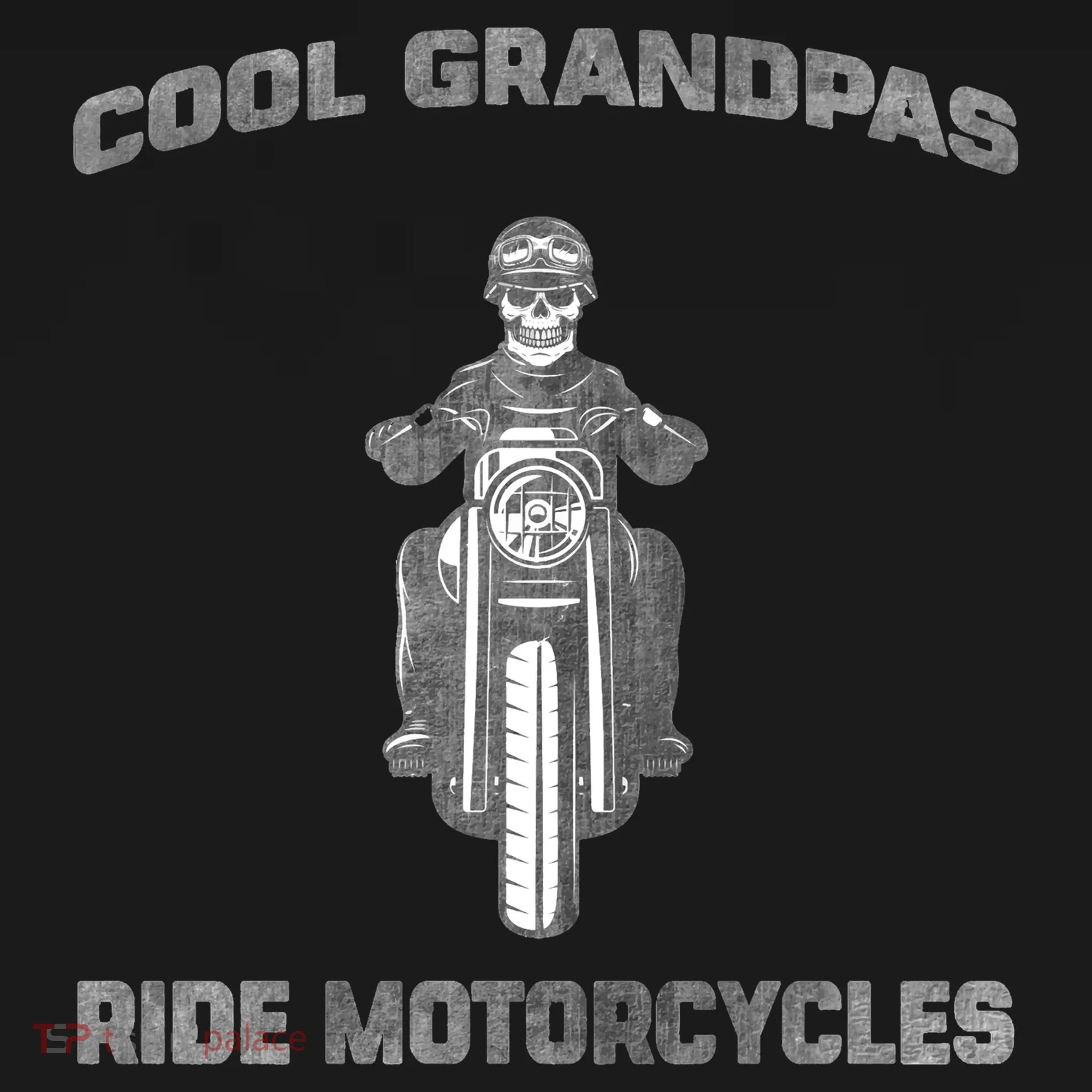 Cool Grandpas Ride Motorcycles Tank Top