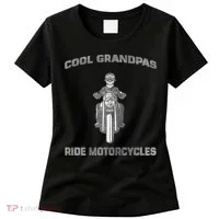Cool Grandpas Ride Motorcycles Women's T-Shirt thumb 0