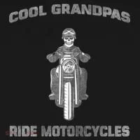 Cool Grandpas Ride Motorcycles Women's T-Shirt thumb 6