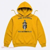 Cool Grandpas Ride Motorcycles Hoodie thumb 0