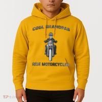Cool Grandpas Ride Motorcycles Hoodie thumb 2