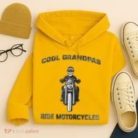 Cool Grandpas Ride Motorcycles Hoodie thumb 4