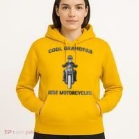 Cool Grandpas Ride Motorcycles Hoodie thumb 5