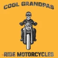 Cool Grandpas Ride Motorcycles Hoodie thumb 2