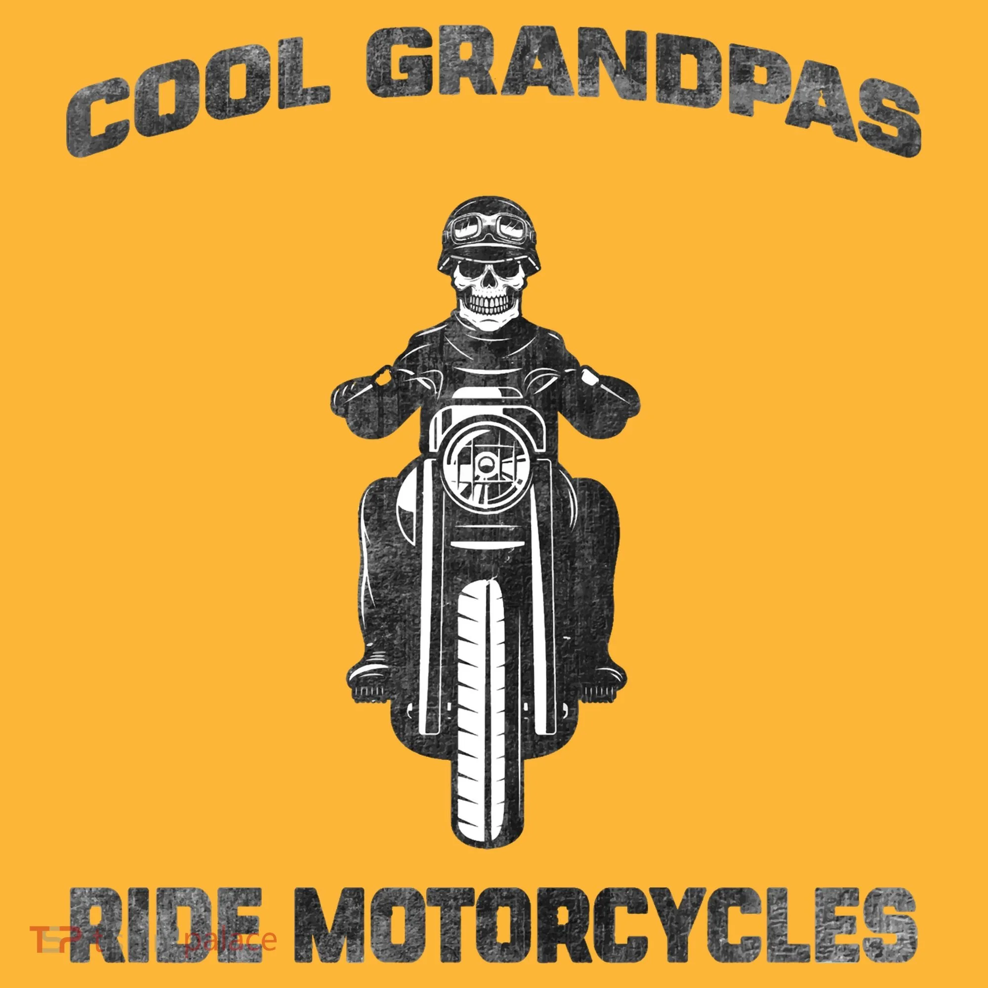 Cool Grandpas Ride Motorcycles Hoodie