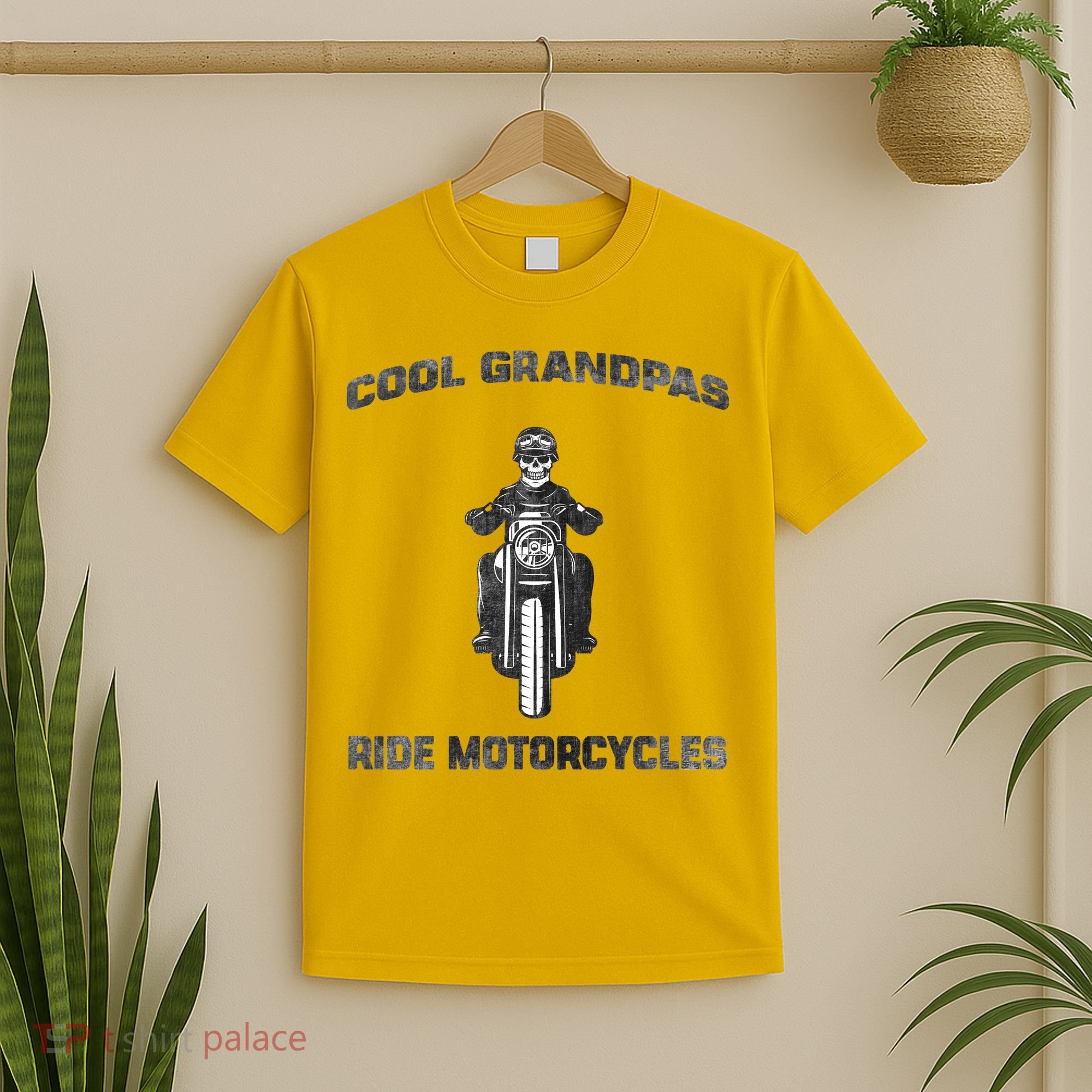Cool Grandpas Ride Motorcycles T-Shirt