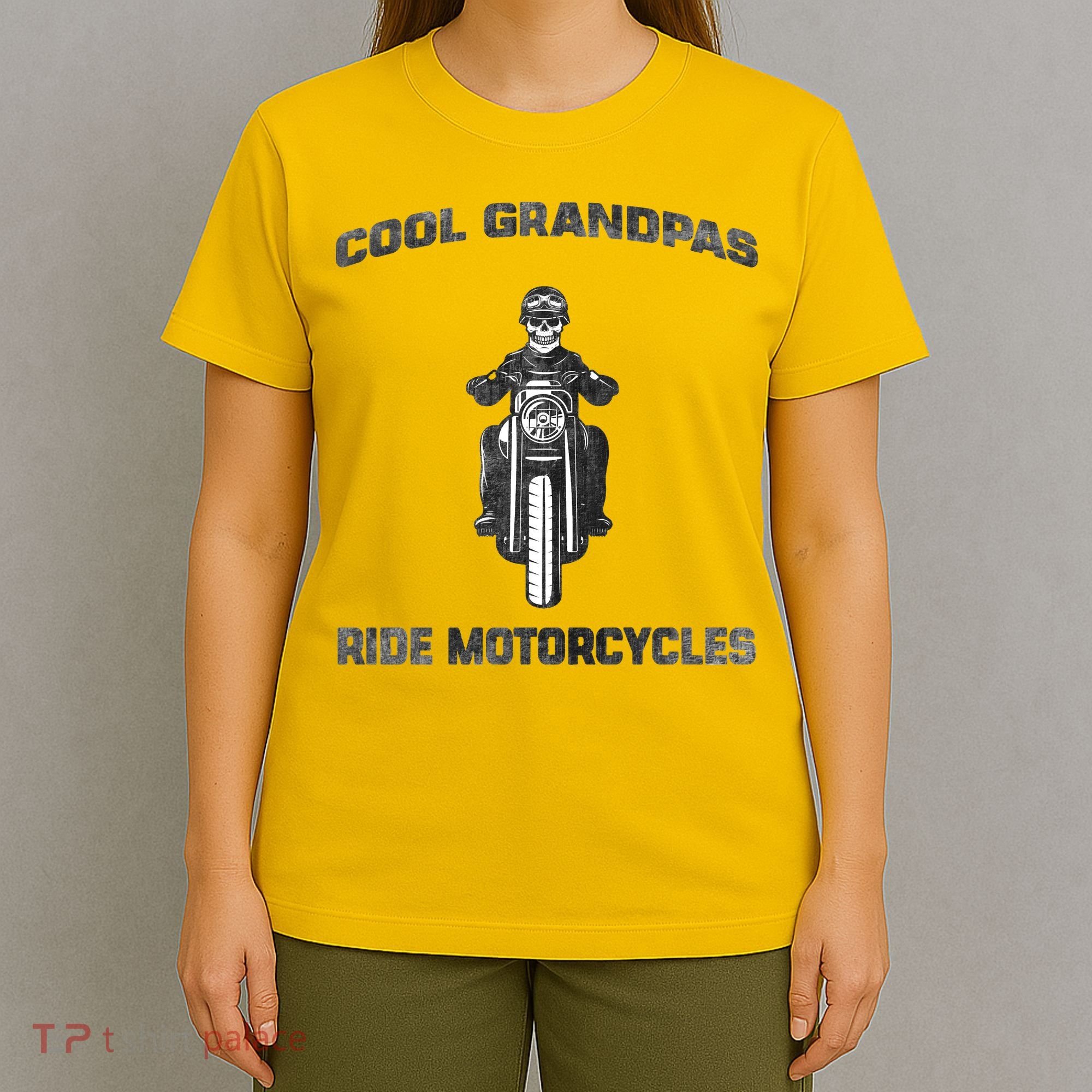 Cool Grandpas Ride Motorcycles T-Shirt
