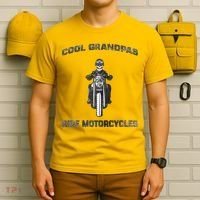 Cool Grandpas Ride Motorcycles T-Shirt thumb 6