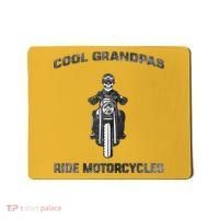 Cool Grandpas Ride Motorcycles Mousepad thumb 0