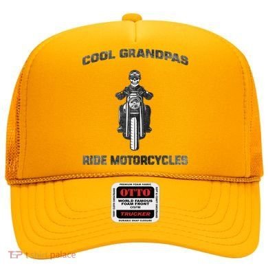 Cool Grandpas Ride Motorcycles Hat