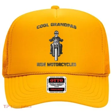 Cool Grandpas Ride Motorcycles Hat