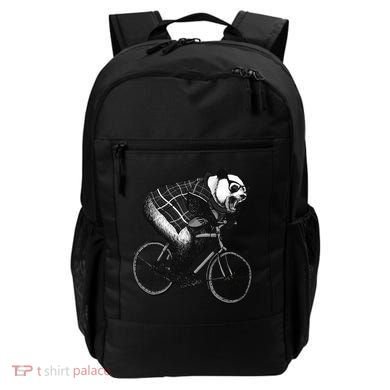 Cool Grey Style Hipster Panda Backpack