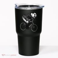 Cool Grey Style Hipster Panda Tumbler thumb 0