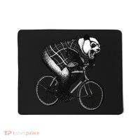 Cool Grey Style Hipster Panda Mousepad thumb 0