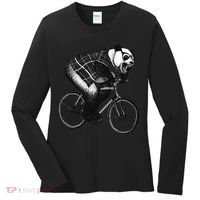 Cool Grey Style Hipster Panda Women's Long Sleeve Shirt thumb 0