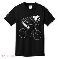 Cool Grey Style Hipster Panda Kids T-Shirt thumb 0