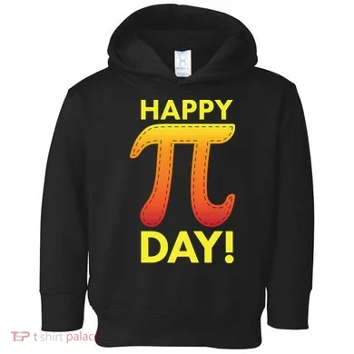 Cool Happy Pi Day Toddler Hoodie