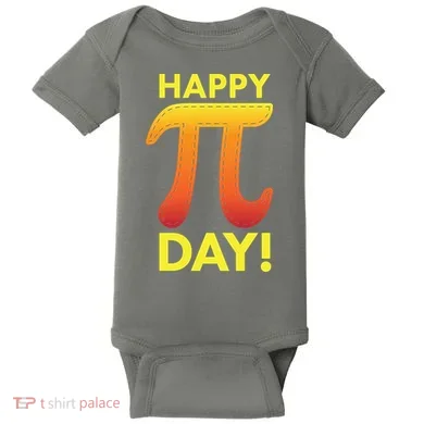 Cool Happy Pi Day Baby Bodysuit