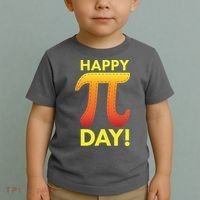 Cool Happy Pi Day Toddler T-Shirt thumb 2