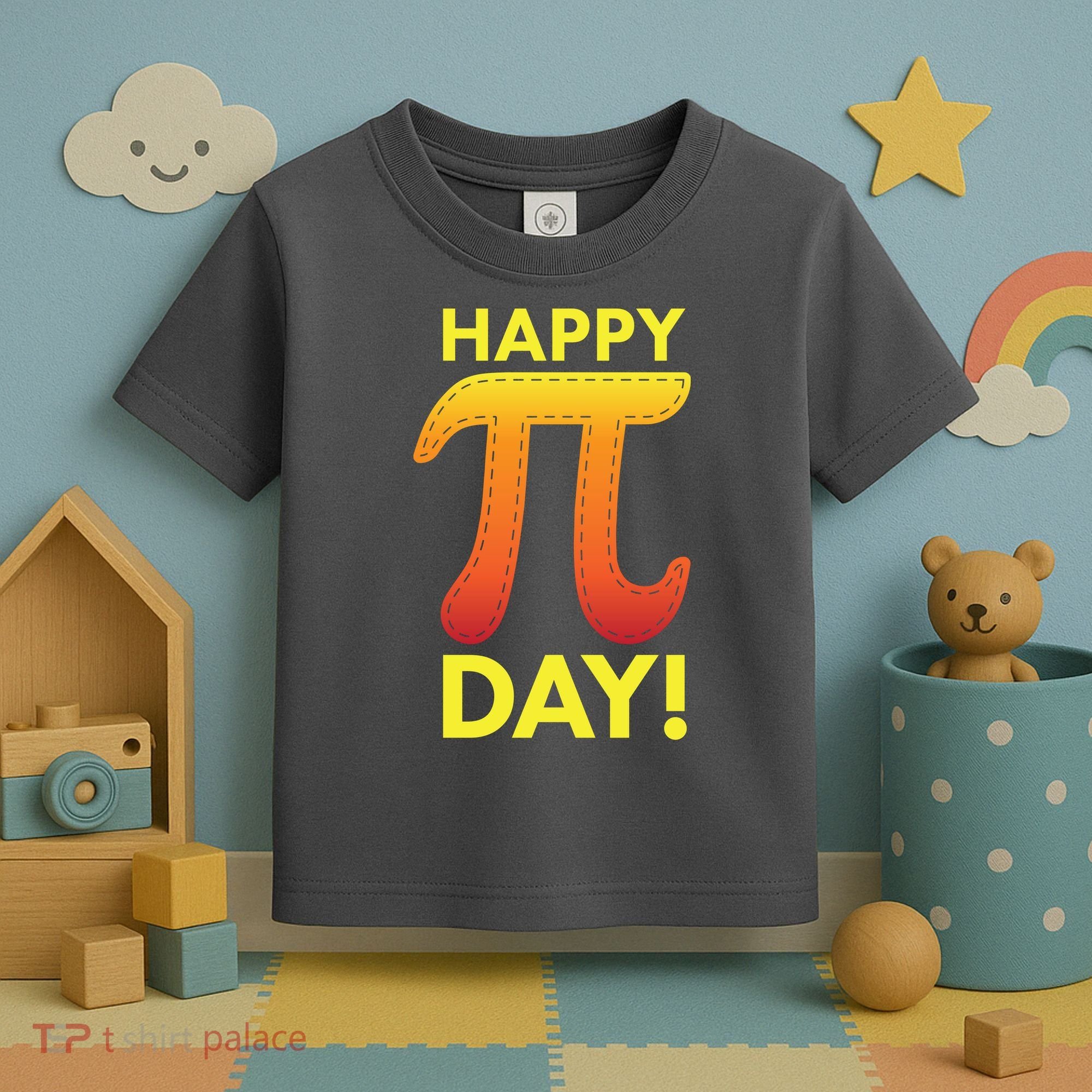 Cool Happy Pi Day Toddler T-Shirt