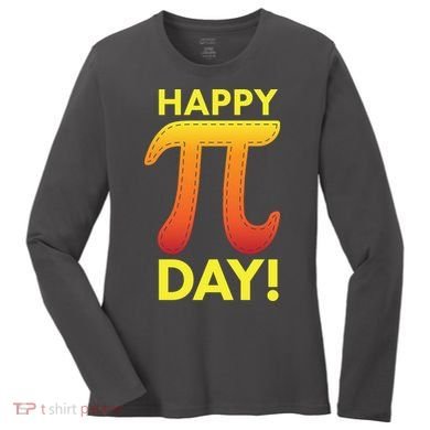 Cool Happy Pi Day Women's Long Sleeve Shirt