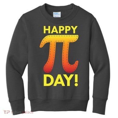 Cool Happy Pi Day Kids Sweatshirt