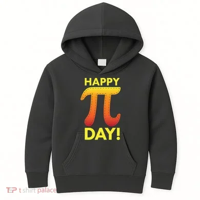 Cool Happy Pi Day Kids Hoodie