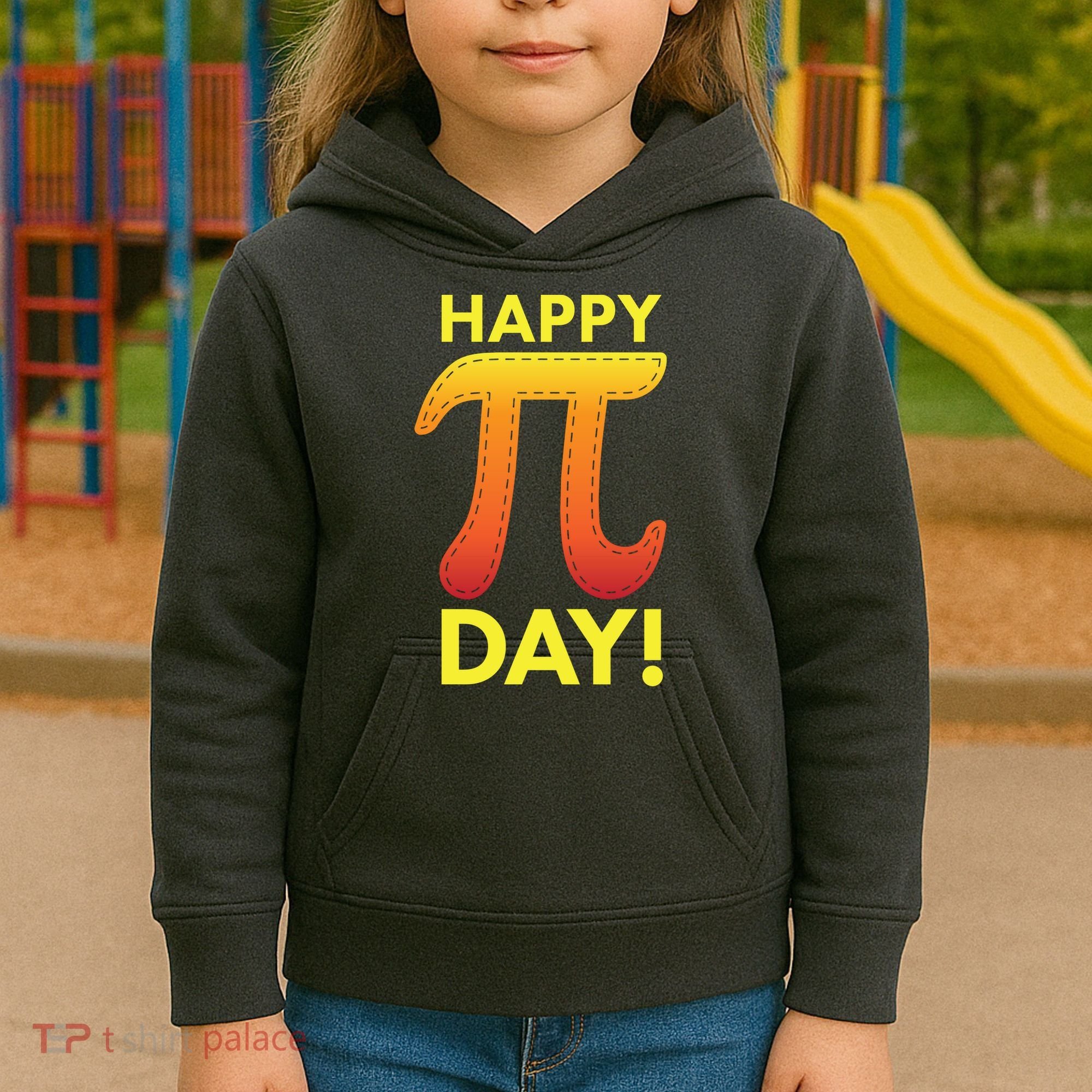 Cool Happy Pi Day Kids Hoodie